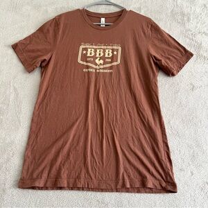 Bella+canvas Bbb Oxford Mississippi T-Shirt Women’s  Large Lard Have Mercy Brown